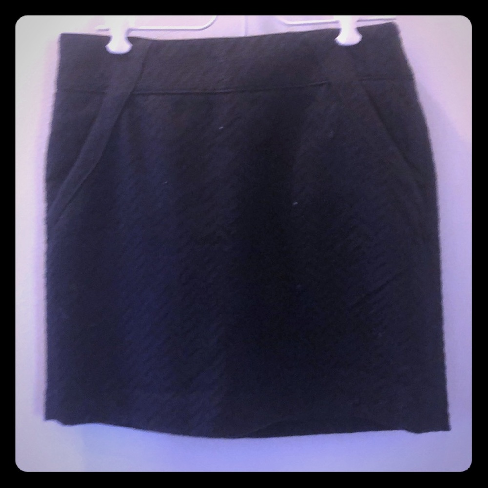 Navy skirt